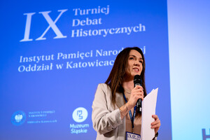 Faza eliminacyjna IX Turnieju Debat Historycznych IPN w Katowicach, 12 marca 2024. Fot.: IPN K. Łojko
